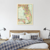 Florida 13 canvas afdruk (Insitu (Slaapkamer))