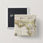 Florida 14 vierkante button 5,1 cm (Voorkant /achterkant)