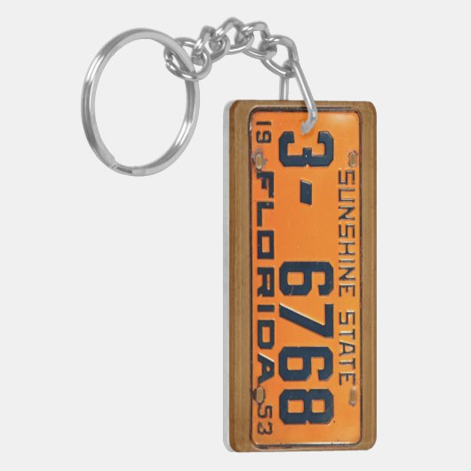 Florida 1953  Bord Sleutelhanger (Voorkant Links)