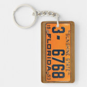 Florida 1953  Bord Sleutelhanger (Voorkant)