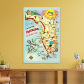 Florida 24x36 Uitgerekte Canvas Print (Insitu (Woonkamer))