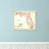 Florida 2 canvas afdruk (Insitu (Houten vloer))