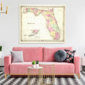Florida 2 canvas afdruk (Insitu (Woonkamer))