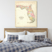 Florida 2 canvas afdruk (Insitu (Slaapkamer))