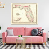 Florida 3 canvas afdruk (Insitu (Woonkamer))