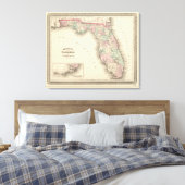 Florida 3 canvas afdruk (Insitu (Slaapkamer))