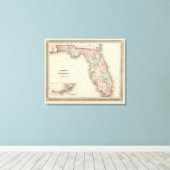 Florida 3 canvas afdruk (Insitu (Houten vloer))