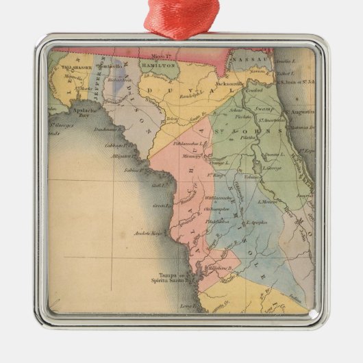Florida 3 metalen ornament (Voorkant)