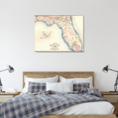 Florida 4 canvas afdruk (Insitu (Slaapkamer))