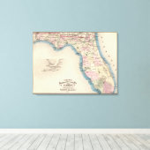 Florida 4 canvas afdruk (Insitu (Houten vloer))