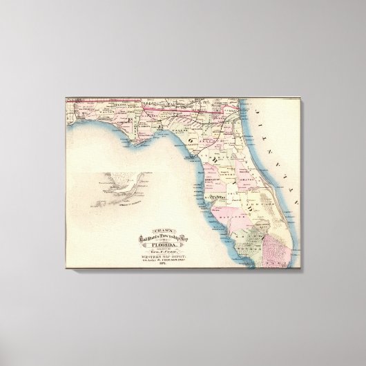 Florida 4 canvas afdruk (Voorkant)