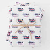 Florida, 50 Staten, Liberty Bell Inpakpapier Vel (In situ)