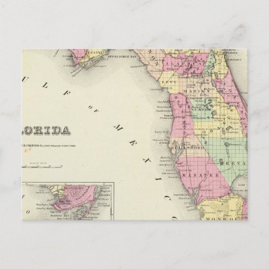 Florida 5 briefkaart (Voorkant)