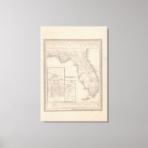 Florida 5 canvas afdruk