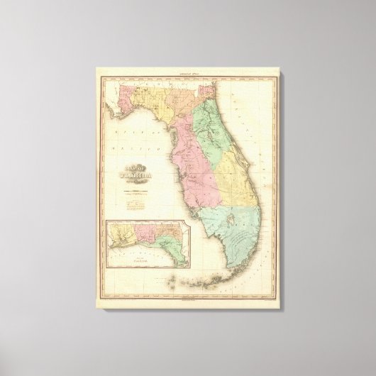 Florida 5 canvas afdruk (Voorkant)