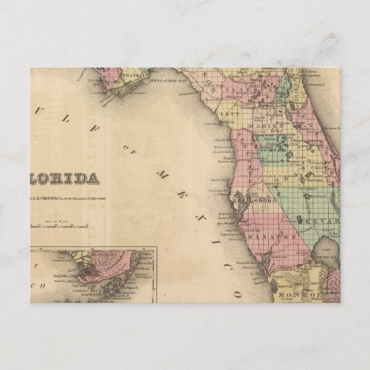 Florida 6 briefkaart (Voorkant)