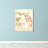 Florida 6 canvas afdruk (Insitu (Houten vloer))