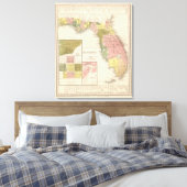 Florida 6 canvas afdruk (Insitu (Slaapkamer))