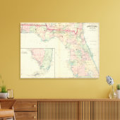Florida 7 canvas afdruk (Insitu (Woonkamer))