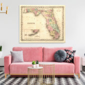 Florida 7 canvas afdruk (Insitu (Woonkamer))