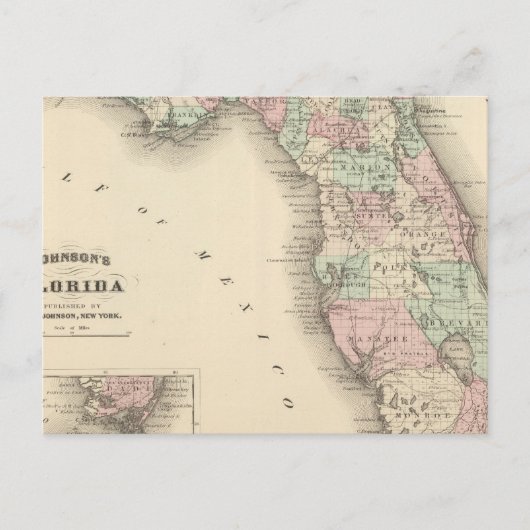 Florida 9 briefkaart (Voorkant)