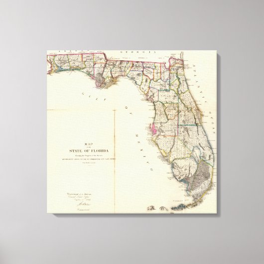 Florida 9 canvas afdruk (Voorkant)