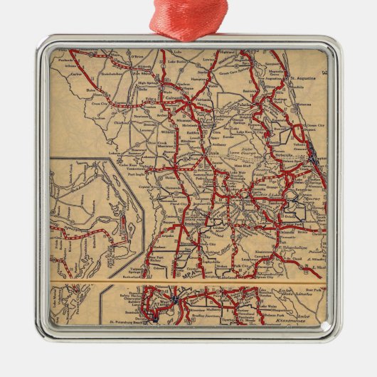 Florida 9 metalen ornament (Voorkant)