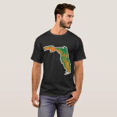 Florida A_M Tie Dye State T-shirt (Voorkant volledig)