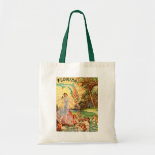  Florida adverteren illustratie Tote Bag