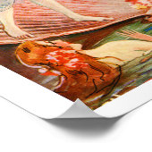  Florida adverteren met waternymfen Poster (Hoek)