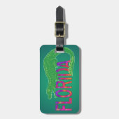 Florida Alligator Bagagelabel (Voorkant verticaal)