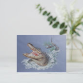 Florida Alligator Briefkaart (Staand voorkant)