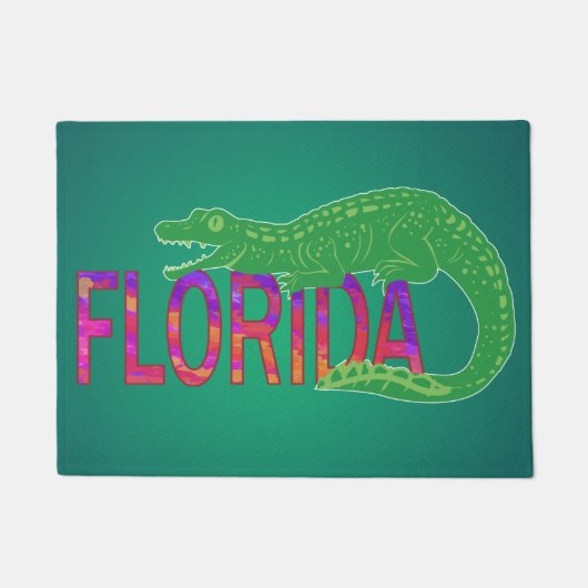 Florida Alligator Deurmat (Voorkant)