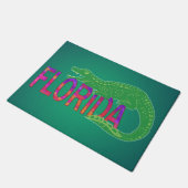 Florida Alligator Deurmat (Schuin)