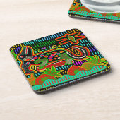 Florida Alligator - Hurrican Critters Bier Onderzetter (Linkerzijde)