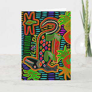 Florida Alligator - Hurrican Critters Kaart