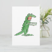 Florida Alligator Kaart (Staand voorkant)