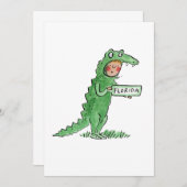 Florida Alligator Kaart (Voorkant / Achterkant)