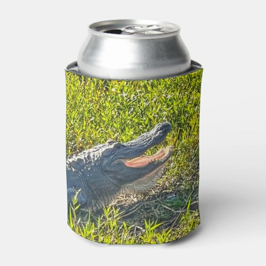 Florida Alligator Koelbox Blikjeskoeler (Blikje Voorkant)