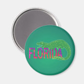 Florida Alligator Magneet (Voorkant / Achterkant)