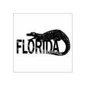Florida Alligator Rubberstempel (Afrduk)