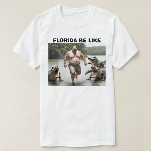 Florida Alligator T-shirt (Design voorkant)