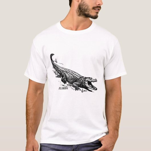 Florida Alligator. T-shirt (Voorkant)