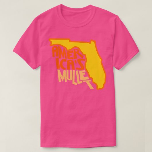 Florida Americas Mullet T-shirt (Design voorkant)