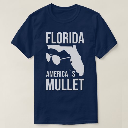Florida Americas Mullet West Coast T-shirt (Design voorkant)