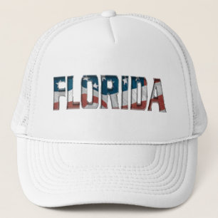Florida Amerikaanse Vlag Hoed Trucker Pet