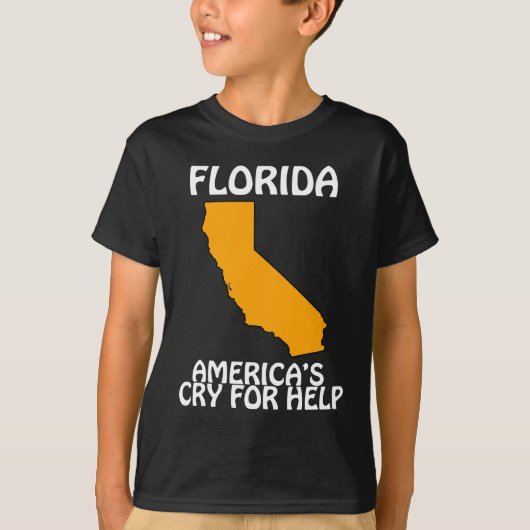 Florida - Amerika's S.O.S. T-shirt (Voorkant)
