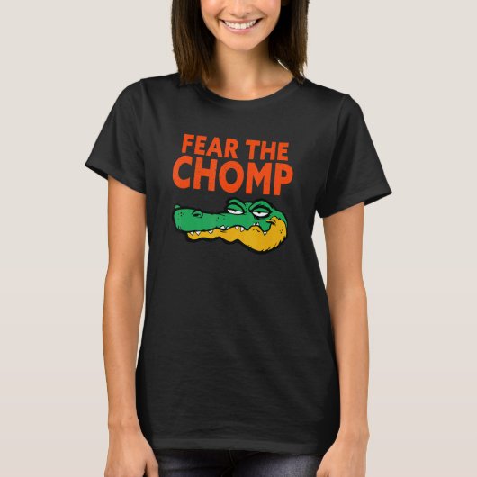 Florida Angst voor de Chomp Gator 1 T-shirt (Voorkant)