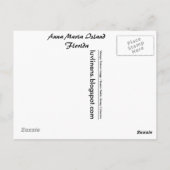 Florida, Anna Maria Island, leuk op het strand Briefkaart (Achterkant)