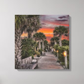 Florida Anna Marie Sunset Canvas Afdruk (Voorkant)